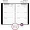 At-A-Glance DayMinder Weekly Pocket Appointment Book, 6 x 3.5, Black Cover, 12-Month (Jan to Dec): 2025 G250-00 - alternate 2
