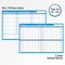 At-A-Glance Undated Horizontal Erasable Wall Planner, 36 x 24, White/Blue Sheets, Undated, 90/120-Day PM239-28 - alternate 2