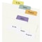 Avery Dennison Printable Tabs, 1-3/4", Assorted, PK80 16283 - alternate 2