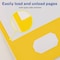 Avery Dennison Two-Pocket File Folder, Yellow, PK25 47992 - alternate 2
