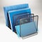 Rolodex File Sorter, Black, Metal Mesh, 8.25" W, 7.88" H, 14.38" D, 5 Number of Compartments 22141 - alternate 2
