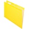 Zoro Select Hanging File Folders, Yellow, PK25 PFX415215YEL - alternate 2