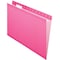 Zoro Select Hanging File Folders, Pink, 8 1/2in H, PK25 PFX415315PIN - alternate 2