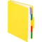 Zoro Select File Folders 8-1/2" x 11", 1/3-Cut Tab, Yellow,  PFXSER1YEL - alternate 2