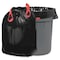 Draw N Tie Heavy-Duty Trash Bags, Drawstring, 33 gal, 1.2 mil, 33.5" x 38", Black, PK150 WEB1DTL150 - alternate 2