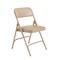 National Public Seating Folding Chair, Vinyl, Beige, PK4 1201 - alternate 3