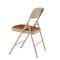 National Public Seating Folding Chair, Vinyl, Brown, PK4 1203 - alternate 6