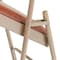 National Public Seating Folding Chair, Vinyl, Brown, PK4 1203 - alternate 2