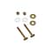 Black Swan Mfg. Co. Jumbo Swan Wax, 1/4" x 2-1/4" Bolt Kit 04365