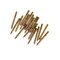 Black Swan Closet Screws-Brass Plated-Blk 1/4X2-1/2 12480 - alternate 3