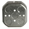 Raco Electrical Box, 15.5 cu in, Octagon Box Type, 2 Gangs, Steel, Octagon Shape 125 - alternate 3
