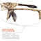 Ergodyne Dagr, Safety Glasses, Anti-Scratch, Clear Lens, Kryptek Highlander Frame, Half-Frame DAGR-HI - alternate 3