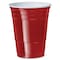 Solo Disposable Cold Cup 16 oz. Red, Plastic, Pk1000 P16R - alternate 2