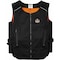 Ergodyne Cooling Vest, Cotton, Polyester, Zipper, Black, M/L 6260 - alternate 6