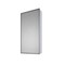 Ketcham 18" x 36" Euroline Partially Recessed SS Framed Medicine Cabinet 131-PR