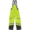 Ergodyne Insulated Bib Overalls, 300D polyester oxford with PU coating, Lime, L 8928 - alternate 8