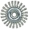 Weiler 4" Cable Twist Wire Wheel, .020 Stainless Steel 13276 - alternate 2