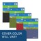 Roaring Spring Case of Flipper Wirebound Notebooks, 8.5"x11.5", 1 Sub, 70 sht, Asstd Covers, College Ruled W/Margin, PK24 13363cs - alternate 3