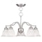 Livex Lighting Essex 5 Light Brushed Nickel Convertible 1346-91 - alternate 1