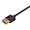Monoprice Slim HDMI Cable, 6 ft.Black 13586 - alternate 3