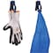 Ergodyne Glove Holder Clips, Non-Conductive Acetal Copolymer, Holds (1) Pair of Gloves , Deep Blue 3405MD - alternate 3