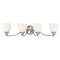Livex Lighting Somerville 4 Light Brushed Nickel Bath Vanity 13674-91 - alternate 1