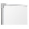 Best-Rite Dry Erase Board, Porcelain, 36 in, 48 in, Aluminum Frame, White, Gloss 2029C - alternate 3