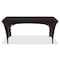 Zoro Select Stretch Fitted Table Cover, Black 16541 - alternate 2
