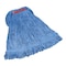 Rubbermaid Commercial 1in String Wet Mop, 16oz Dry Wt, Slide On Connection, Loop-End, Blue, Cotton/Synthetic, FGD21206BL00 FGD21206BL00 - alternate 5