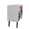 Manhattan Comfort Amsterdam Double Side Table 2.0 with 3 Shelves in Red and Blue 144AMC183 - alternate 5