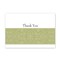 Great Papers Thank You Card and Envelopes, Sage, PK50 145352 - alternate 2