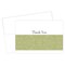Great Papers Thank You Card and Envelopes, Sage, PK50 145352 - alternate 1