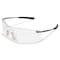 Mcr Safety Rubicon (T4), Safety Glasses, Anti-Fog, Clear Lens, Black/Silver Frame, Frameless T4110AF - alternate 4