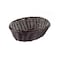 Tablecraft Handwoven Srvng Bskt, Oval, 7"X5.25"X, PK12 1471 - alternate 3