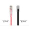 Monoprice Slim Cat6 Utp Network Cable, 0.5 ft.Red 14785 - alternate 4