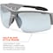Ergodyne DAGR, Safety Glasses, Uncoated, Indoor/Outdoor Lens, Gray Frame, Half-Frame DAGR - alternate 4