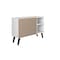 Manhattan Comfort Amsterdam 35.43" Sideboard with 4 Shelves in White 147AMC205 - alternate 2
