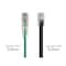 Monoprice Slim Cat6 Utp Network Cable, 2 ft.Green 14804 - alternate 2