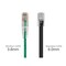 Monoprice Slim Cat6 Utp Network Cable, 3 ft.Green 14808 - alternate 2