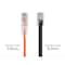 Monoprice Slim Cat6 Utp Cable, 10 ft.Orange 14819 - alternate 2