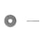 Disco Zinc Fender Washers 1/4X1" 1/16" Thick, Fits Bolt Size #14 Zinc Plated Finish 149PK - alternate 1