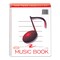Roaring Spring Case of Music Wirebound Notebook, 12 Staves of Music Lines, 11"x8.5", 32 Sheets per book, PK24 15009cs - alternate 1