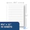 Roaring Spring Case of Music Wirebound Notebook, 12 Staves of Music Lines, 11"x8.5", 32 Sheets per book, PK24 15009cs - alternate 7