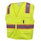 Gss Safety Hi-Vis Parka, 300D Oxford, Class 3 Lime, M 8501-MD - alternate 1