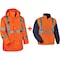 Ergodyne Hooded Jacket, Polyester, Class 3 Type R, Orange, XL 8385 - alternate 7