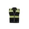 Gss Safety ONYX Surveyors Safety Vest, Black, M 1513-M - alternate 3