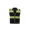 Gss Safety ONYX Surveyors Safety Vest, Black, M 1513-M - alternate 1