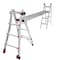Little Giant Ladders Adj. Aluminum 2-Person Plank, 73 in L 15180 - alternate 3