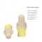 3M Twist-On Wire Connector, 12 AWG Max, Tan, Yellow, Plastic Insulation, 600 V, 500 PK T/Y+Jug - alternate 6