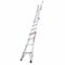 Little Giant Ladders Aluminum Articulated Ladder-Ratchet Levelers, 139 in, Aluminum, 300 lb Load Capacity 15417-801 - alternate 6